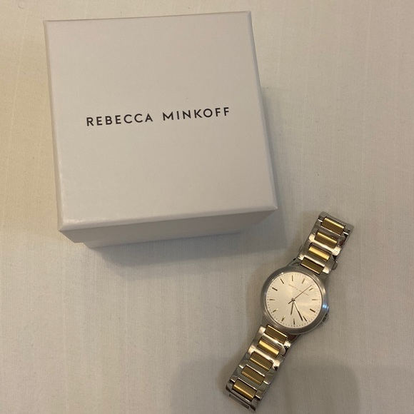 Rebecca Minkoff gold and silver watch - Picture 2 of 4